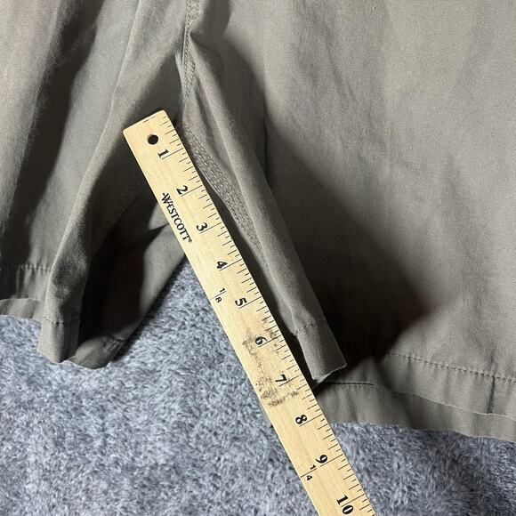 Noble Outfitters Shorts Womens 22 Khaki Utility Workwear Stretch Cargo Pockets - Picture 4 of 9